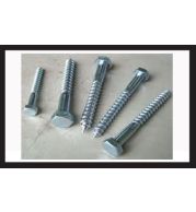 Hex Head Coach Screws – Lag Screws for Timber to Timber and Timber to Masonry – Carbon Steel Zinc Plated, Partial Thread, M6-M20 x 40-300mm Lengths, Hex Drive for Structural Wood Framing and Decking